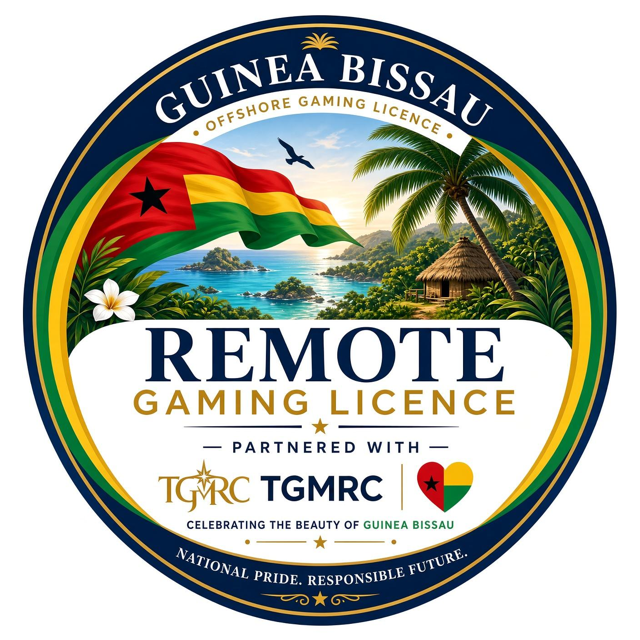 Guinea-Bissau Remote Gaming Licence, partnered with TGMRC
